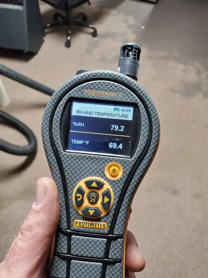 Moisture meter humidity assessment for Mold Remediation & Removal in South Milwaukee